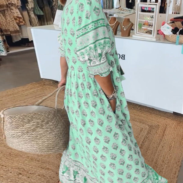 Isaline | Robe Bohème Fluide