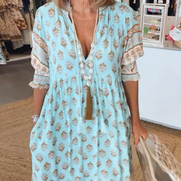 Isaline | Robe Bohème Fluide