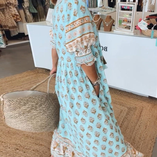 Isaline | Robe Bohème Fluide