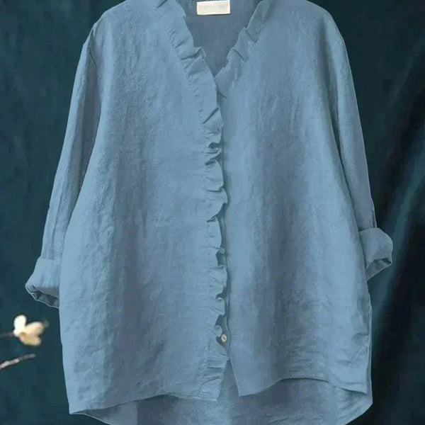Célestine | Blouse Volants Délicate