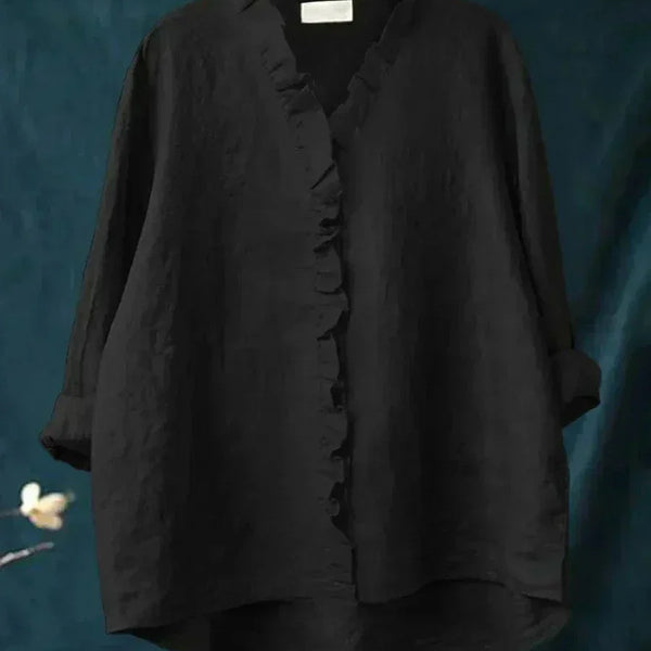 Célestine | Blouse Volants Délicate