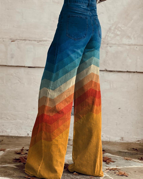 Amandine | Pantalon Dégradé