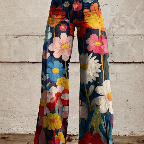 Anaëlle | Pantalon Fleuri