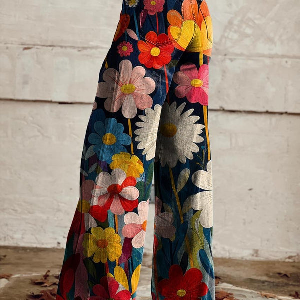 Anaëlle | Pantalon Fleuri
