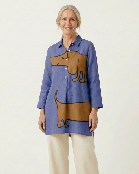 Sérénaïde | Blouse Artistique Féline