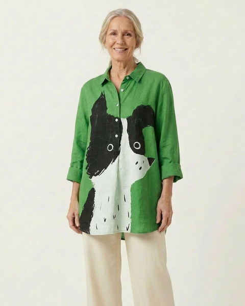 Floréane | Blouse Artistique Canin Pop