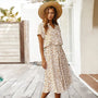 Bérénice | Robe Midi Imprimée