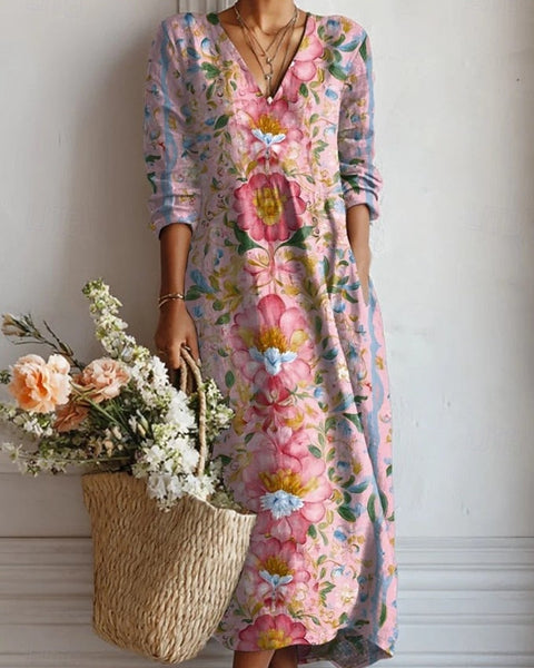 Floriane | Robe Imprimée Florale Romantique