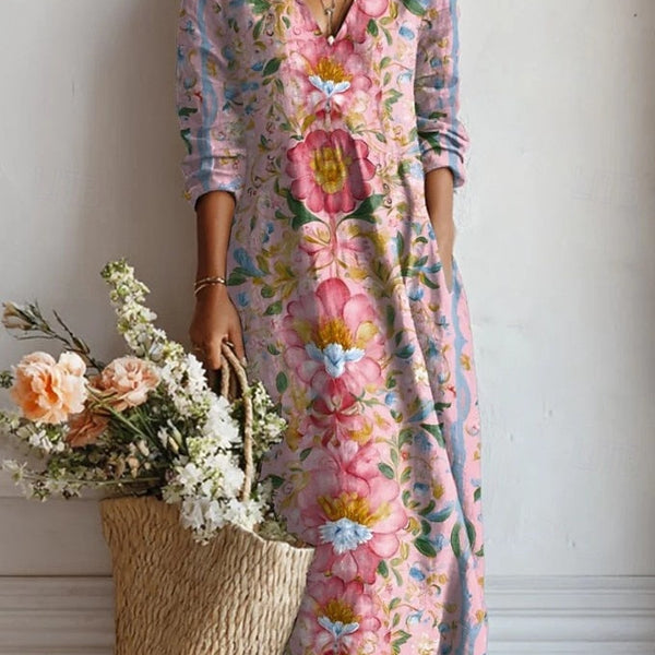 Floriane | Robe Imprimée Florale Romantique