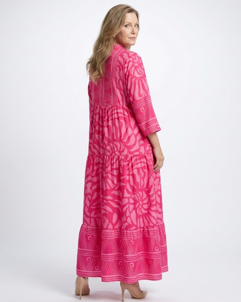 Louna | Robe Maxi Imprimé Bohème