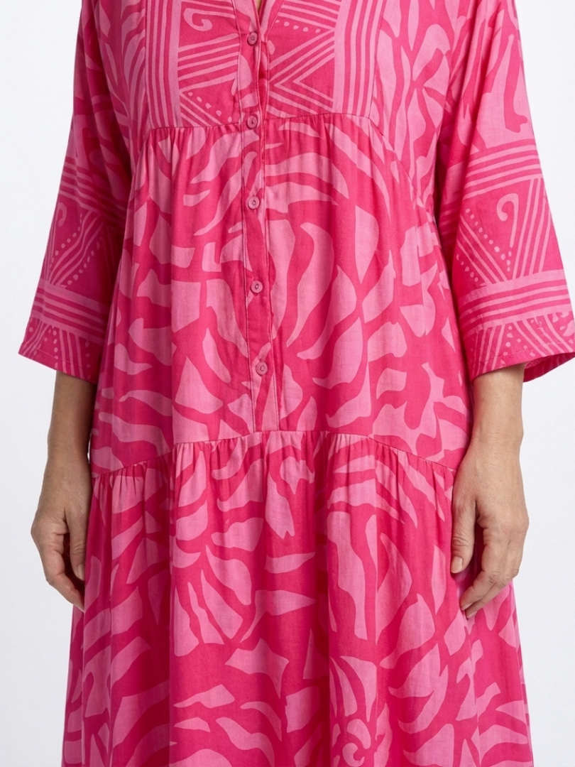 Louna | Robe Maxi Imprimé Bohème