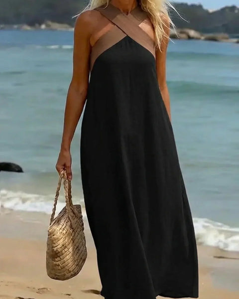 Calistée | Robe Longue Élégance Croisée