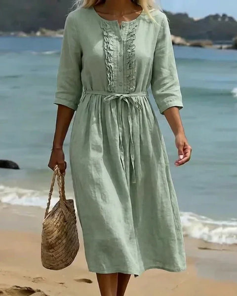 Auréline | Robe Bohème Naturelle