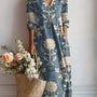 Apolline | Robe Imprimée Vintage