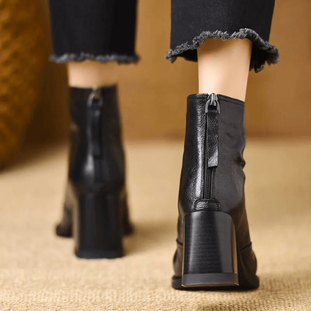 Valentine | Bottines Élégantes à Talon